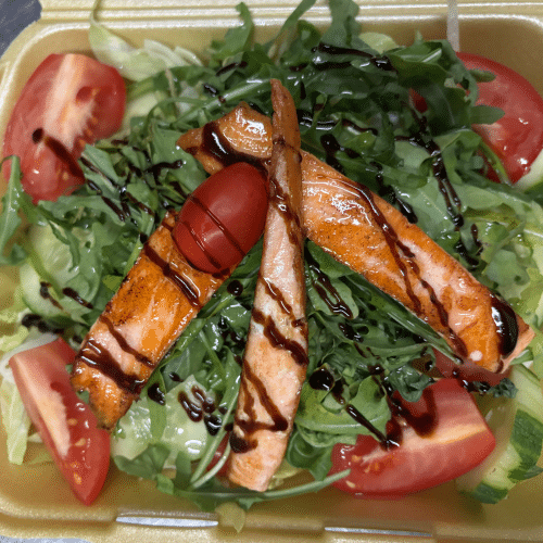 Salat lachs