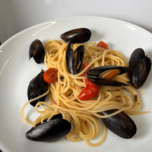 Spaghetti cozze