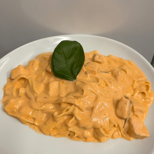 Tagliatelle mit lachs