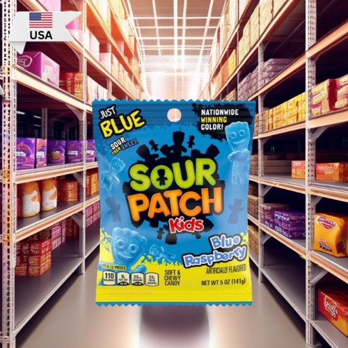 Sour Patch Kids Blue Rasperry 102g