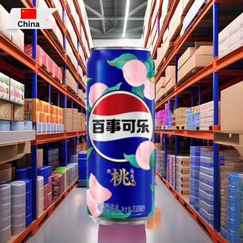 Pepsi White Peach Oolong 330ml