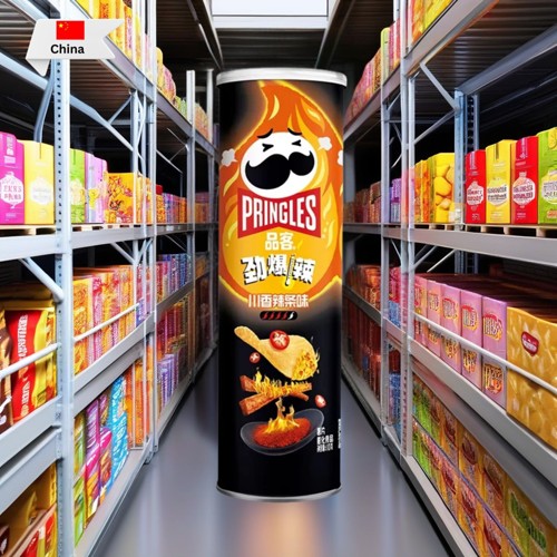 Pringles Spicy Strips 110g