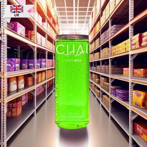Chaibibi Drink Green Apple 330ml