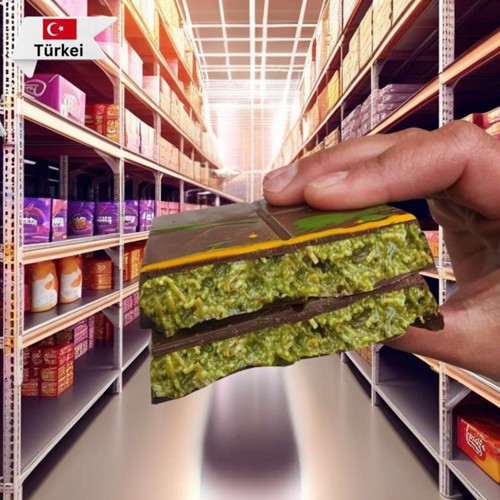 Dubai Schokolade 180g Knusprige Pistaziencreme-Kadayif