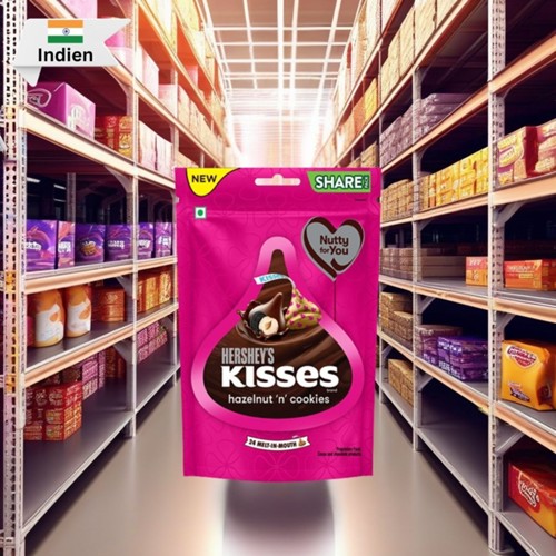 Hershey's Kisses Hazelnut 'N' Cookies 33,6g