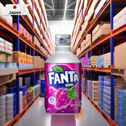 Fanta Grape Metal Bottle 300ml