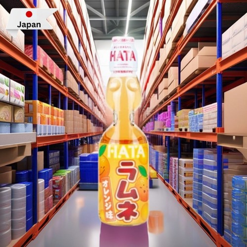 Hata Kosen Ramune Orange 200ml