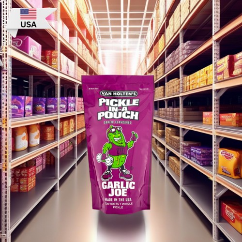 Van Holten Garlic Joe Pickle in a Pouch 306g Gurke