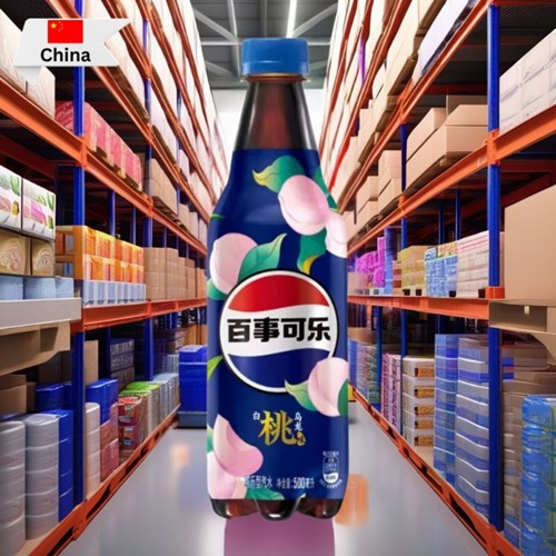 Pepsi White Peach Oolong 500ml