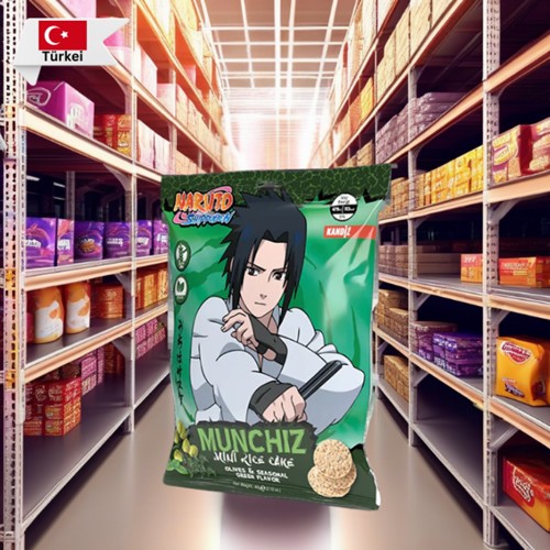 Munchiz Naruto Mini Rice Cake Olive 60g