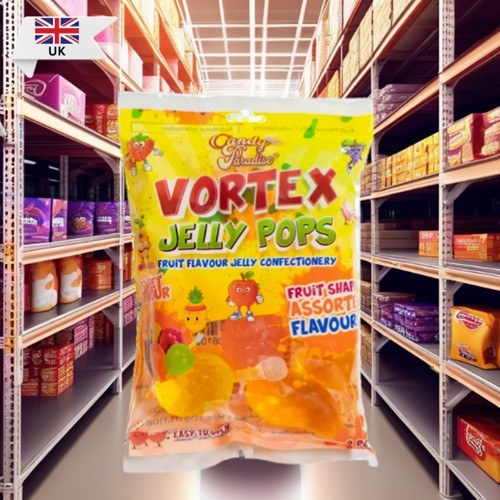 Sour Candy Paradise Vortex Jelly Pops Sweet Flavour 315g