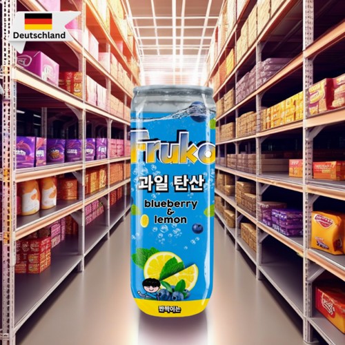 Frutti Fruko Blueberry Lemon 330ml