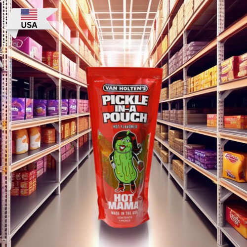 Van Holten Hot Mama Pickle in a Pouch 306g