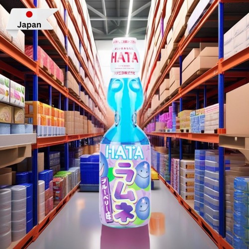 Hata Kosen Ramune Blueberry 200ml