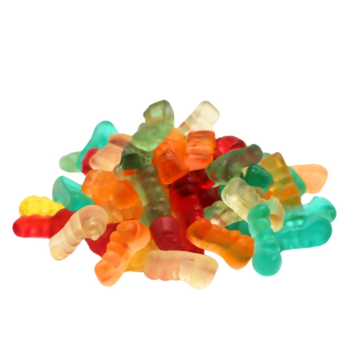 Gummilicious - Mini Worms 500g (Halal)
