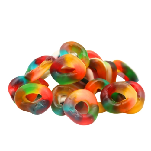Gummilicious - Rainbow Loops 250g (Halal)