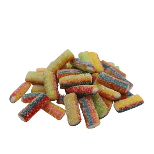 Gummilicious - Sour Rainbow Sticks 250g (Halal)