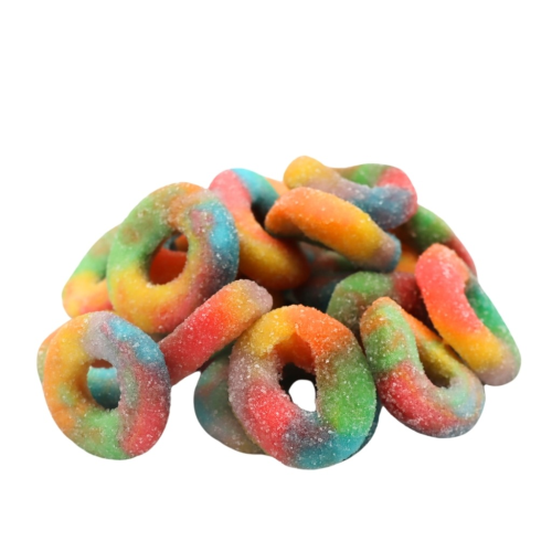 Gummilicious - Sugar Rainbow Loops 250g (Halal)