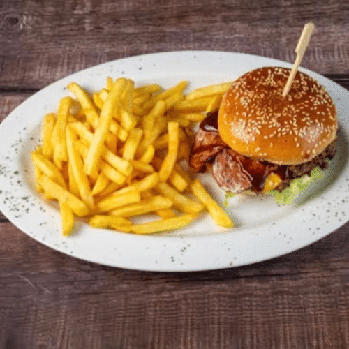 Bacon Burger Menü