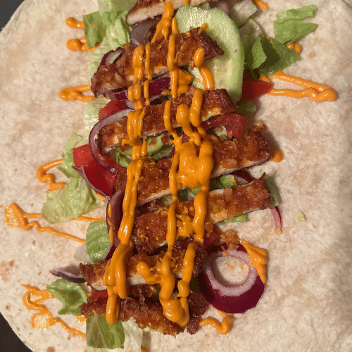 Crispy Hähnchen Wrap