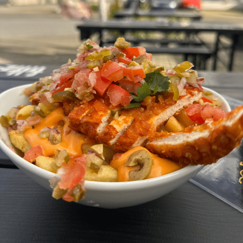 Loaded Fries Chicken