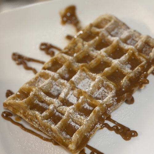 Waffel mit Lotus