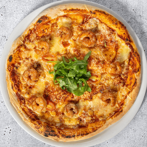 Pizza Gamberi (scharf)
