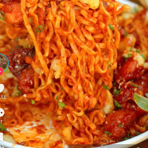 Samyang Hot Rindfleisch Ramen Korea