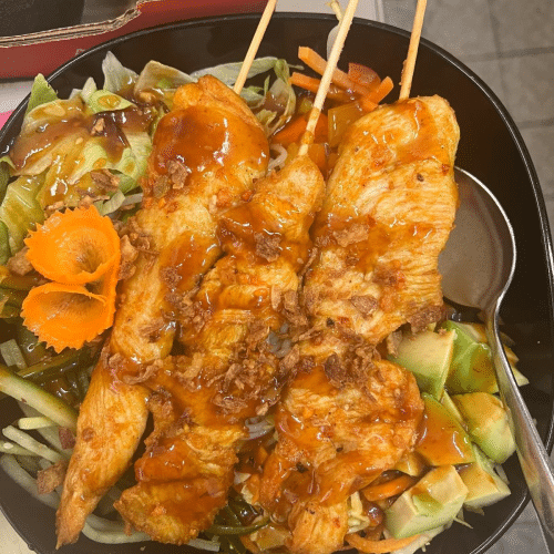 Sb44 Rice Bowl tempura Garnelen