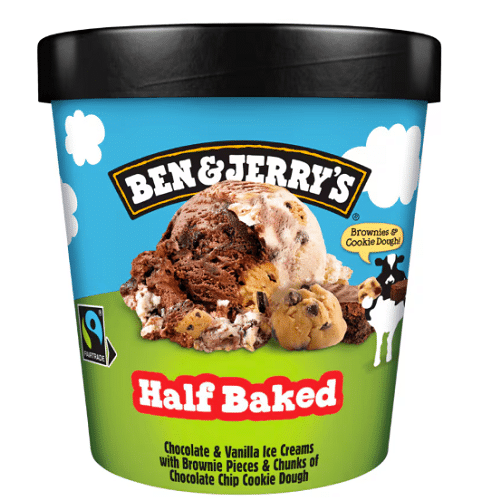 Ben & Jerry's Half Baked 465ml