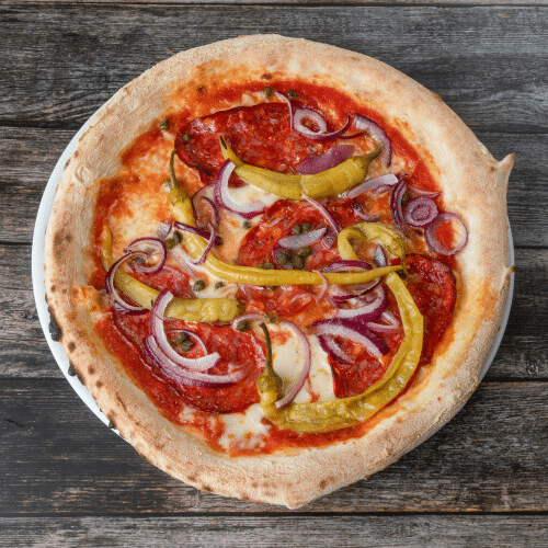 Pizza Rustica (Scharf)