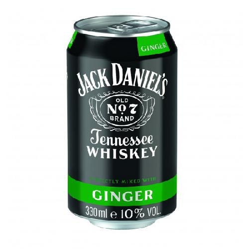Jack Daniels & Ginger 0.33l (EINWEG)