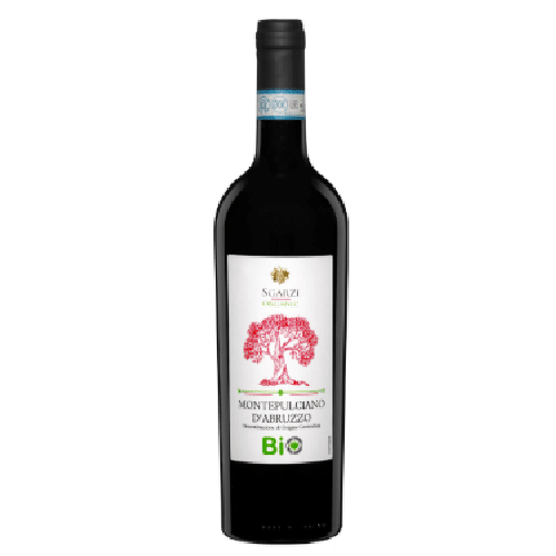 Bio Sgarzi Montepulciano Italienischer Rotwein - trocken