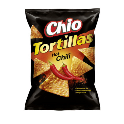 Chio Tortilla Hot Chili 110g.