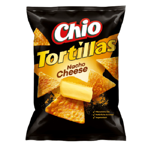 Chio Tortillas Nacho Cheese 110g.