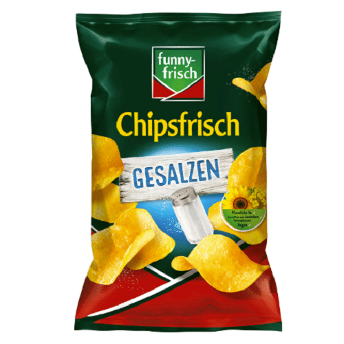Fund-Frisch Chipsfrisch Gesalzen 150g.