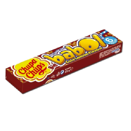 Chupa Chups Big Babol Cola Zitrone Kaugummi 27.6g