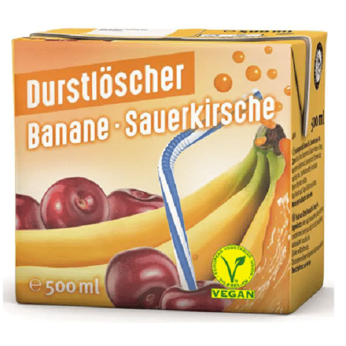 Durstlöscher Banane Kirsche 0.5l