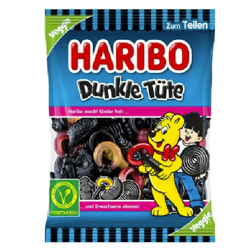 Haribo dunkle Tüte 175g