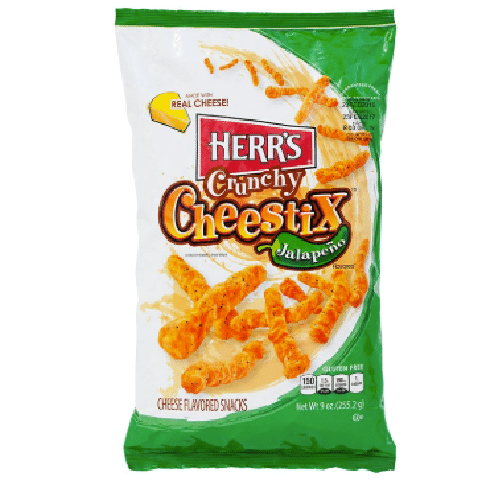 Herr's Cheestix Jalapeño 227g