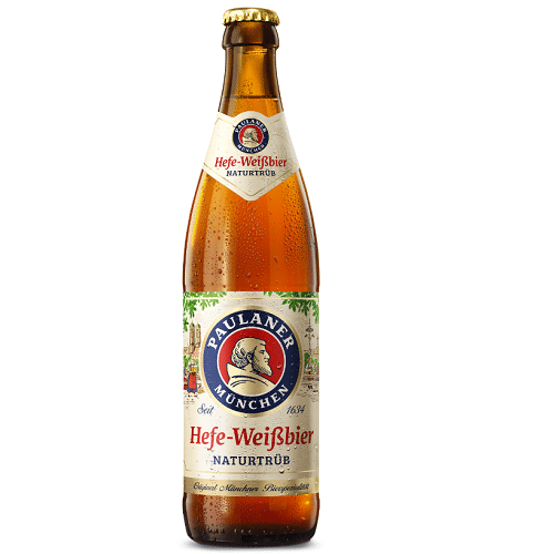 Paulaner Hefe-Weißbier Naturtrüb 0.5l (MEHRWEG)