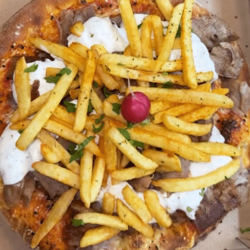 Pizza Meat & Fries