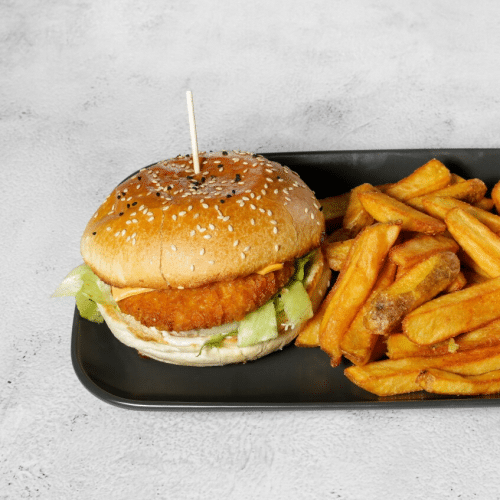 Mittagsangebot - Crispy Chicken Burger