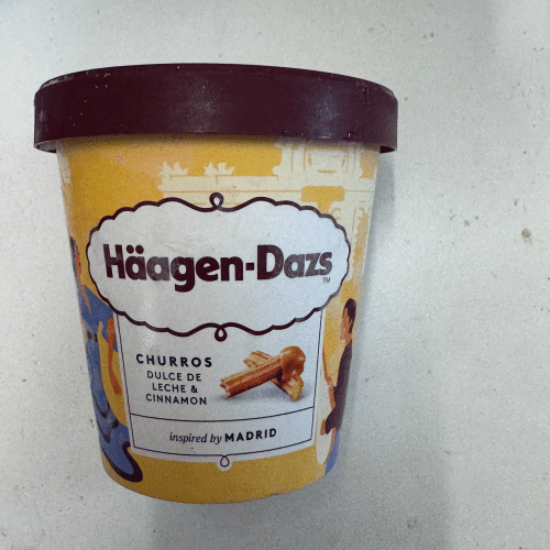 Häagen-Dazs 460 ml Churros Dulce De Leche & Cinnamon