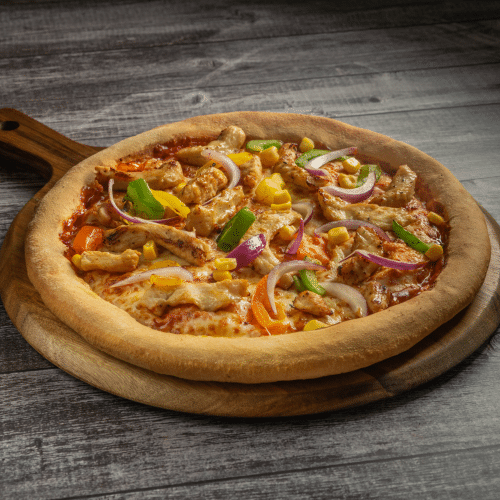Pizza Vegan BBQ Chicken