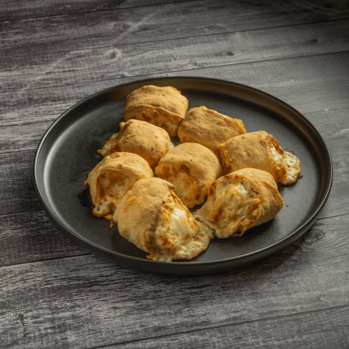Pizzabrötchen mit Käse (vegetarisch)