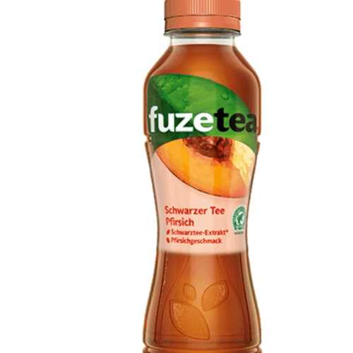Fuze Tea Schwarzer Tee Pfirsich 0,4l (Einweg)