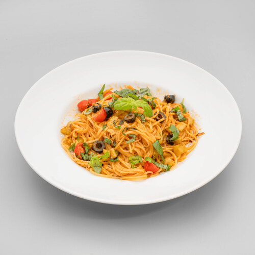 Spaghetti Aglio e Olio (Scharf)