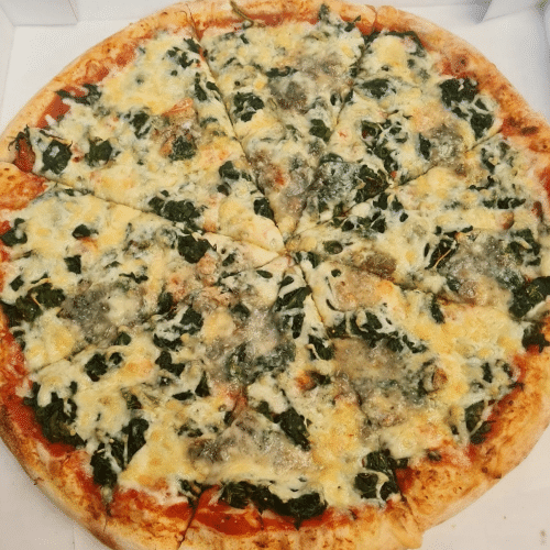 Pizza Spinat