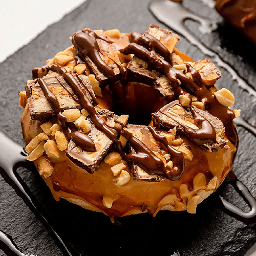 Gefüllter Donut Snickers